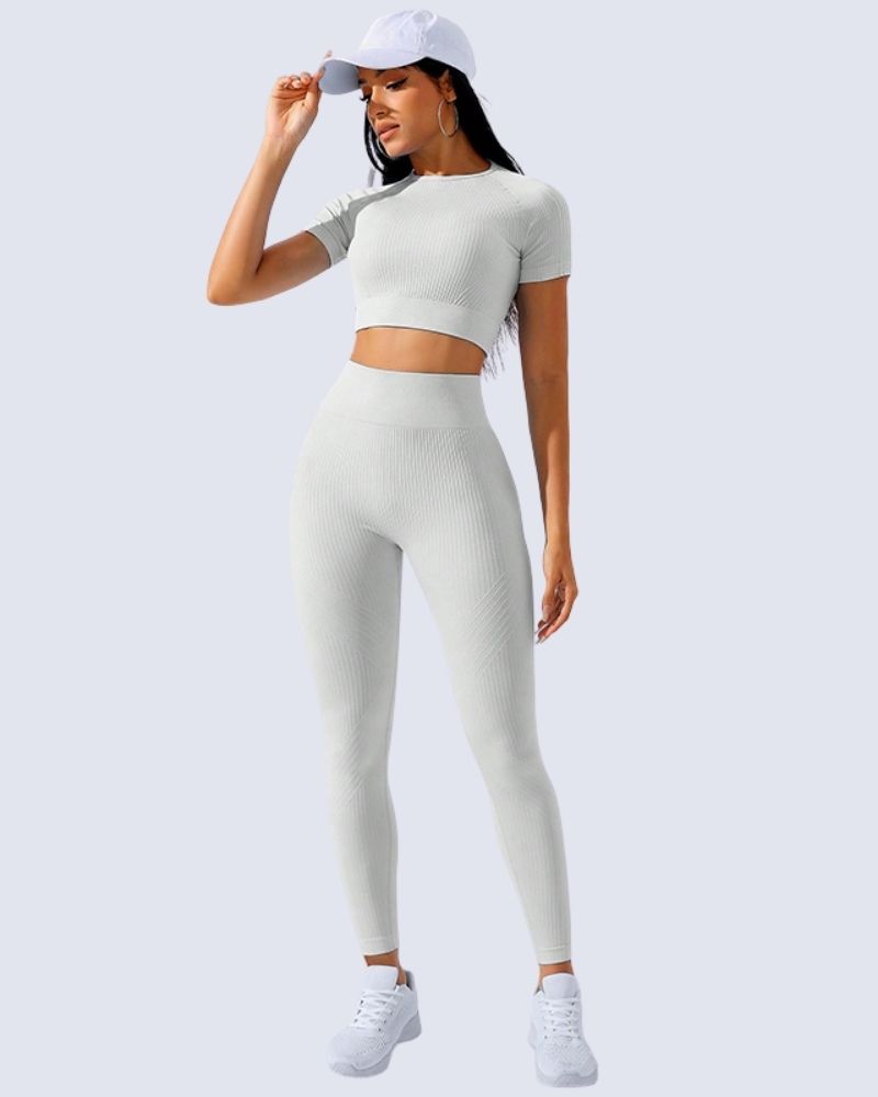 High-Waisted Sculpt Fit Yoga & Fitness Set